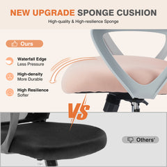 MyDepot Ergonomic Office Mesh Chair with Fixed Armrest