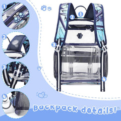 MyDepot Cute Clear Backpack, 
Backpack details!