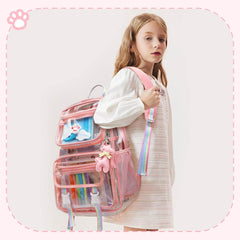 MyDepot Cute Clear Backpack, 
Pink
SPMD-X003S32G95