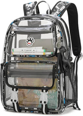 MyDepot Cute Clear Backpack, 
Black
SPMD-X003S65U4P