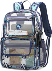 MyDepot Cute Clear Backpack, 
Blue
SPMD-X003S63J25