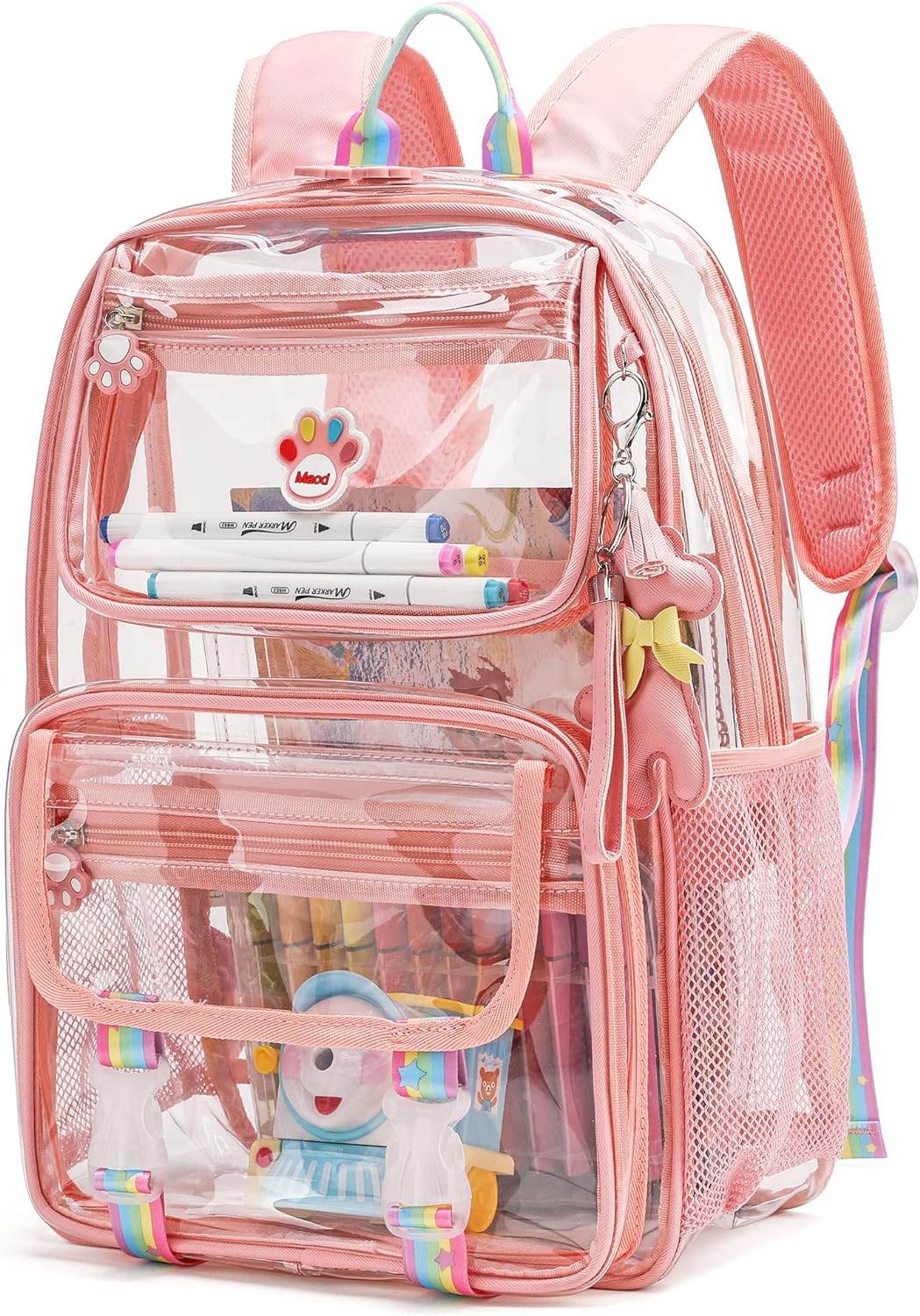 MyDepot Cute Clear Backpack, 
Pink
SPMD-X003S32G95