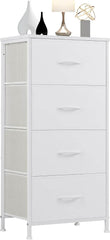 My Depot Bedroom Dresser with 4 Storage Drawers Suitable for Clothes, Kids Room, Living Room, Hallway, Entrance - My Depot