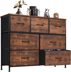 My Depot Bedroom Dresser with 7 Fabric Drawers
Brown
SPMD-CAB-7BC-RUST