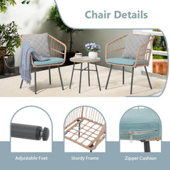 My Depot Outdoor Rattan Sofa 3-Piece
Chair Details