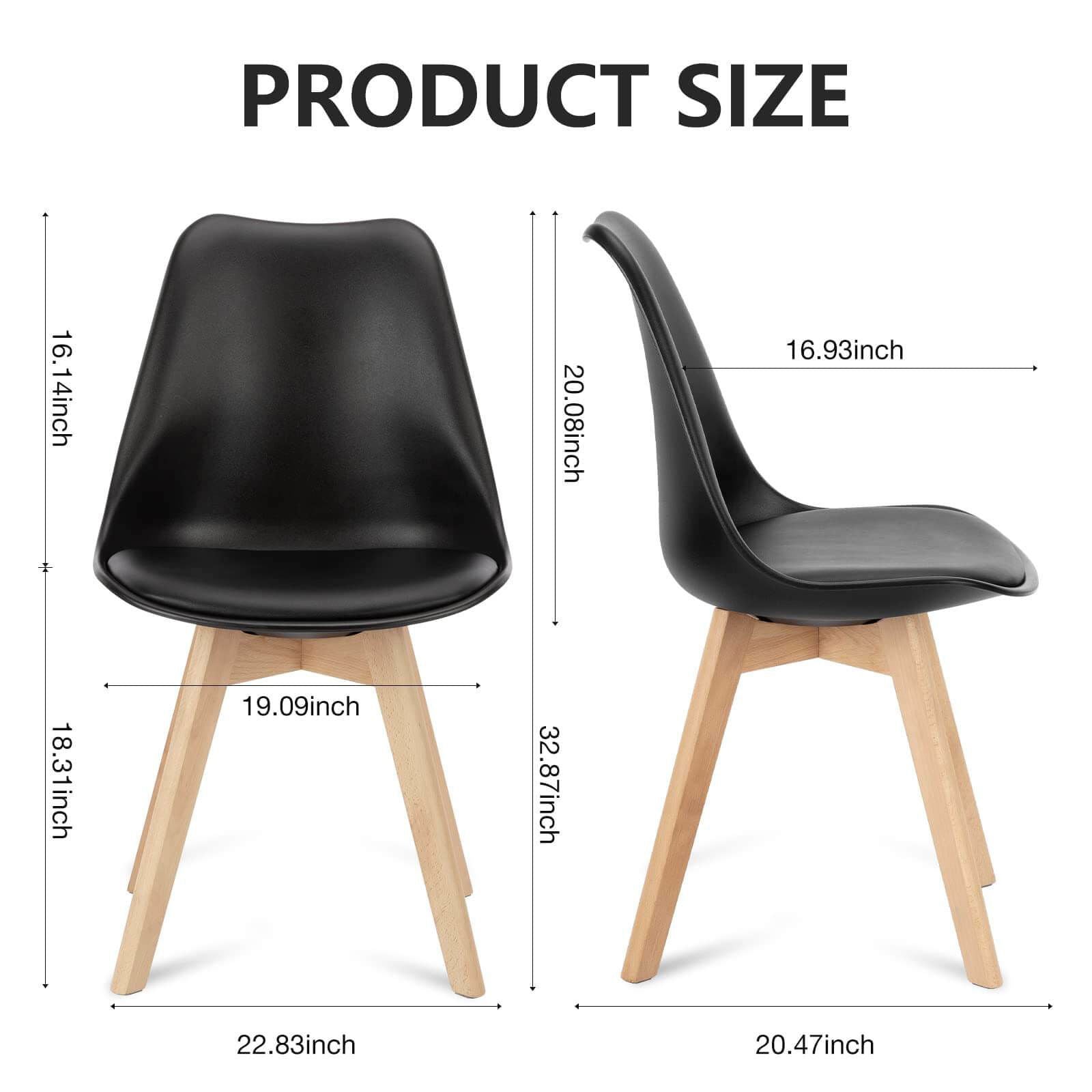 MyDepot Dining Chairs Set 
PRODUCT SIZE