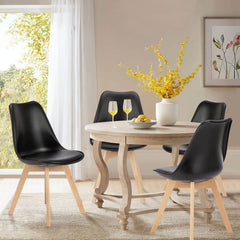 MyDepot Dining Chairs Set of 4 Mid-Black
SPMD-C-1190-4P-BK