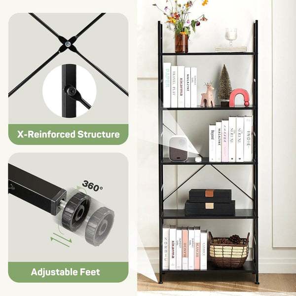 MyDepot 5-Tier Storage Rack
360”Adjustable Feet