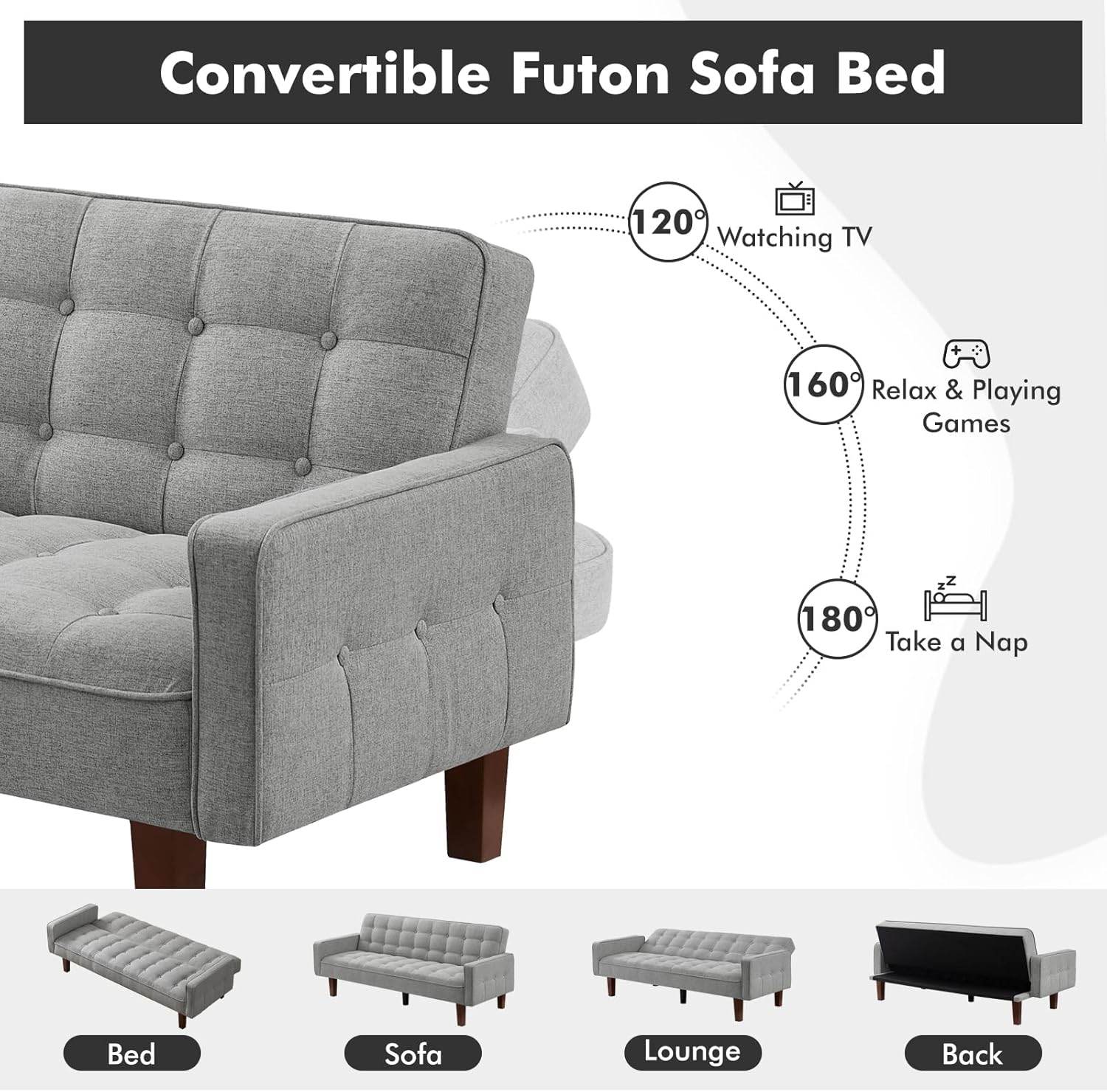 MyDepot Sofa Bed
Convertible Futon Sofa Bed