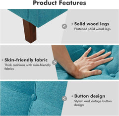 MyDepot Sofa Bed 
Product Features
Solid wood legs
Skin-friendly fabric
Button design