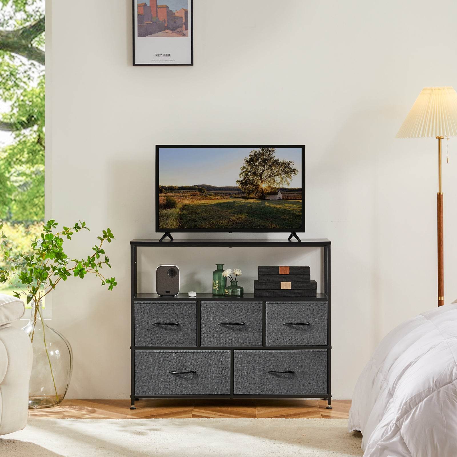 MyDepot Bedroom Dresser
Gray
SPMD-CAB-TV5BC-GY