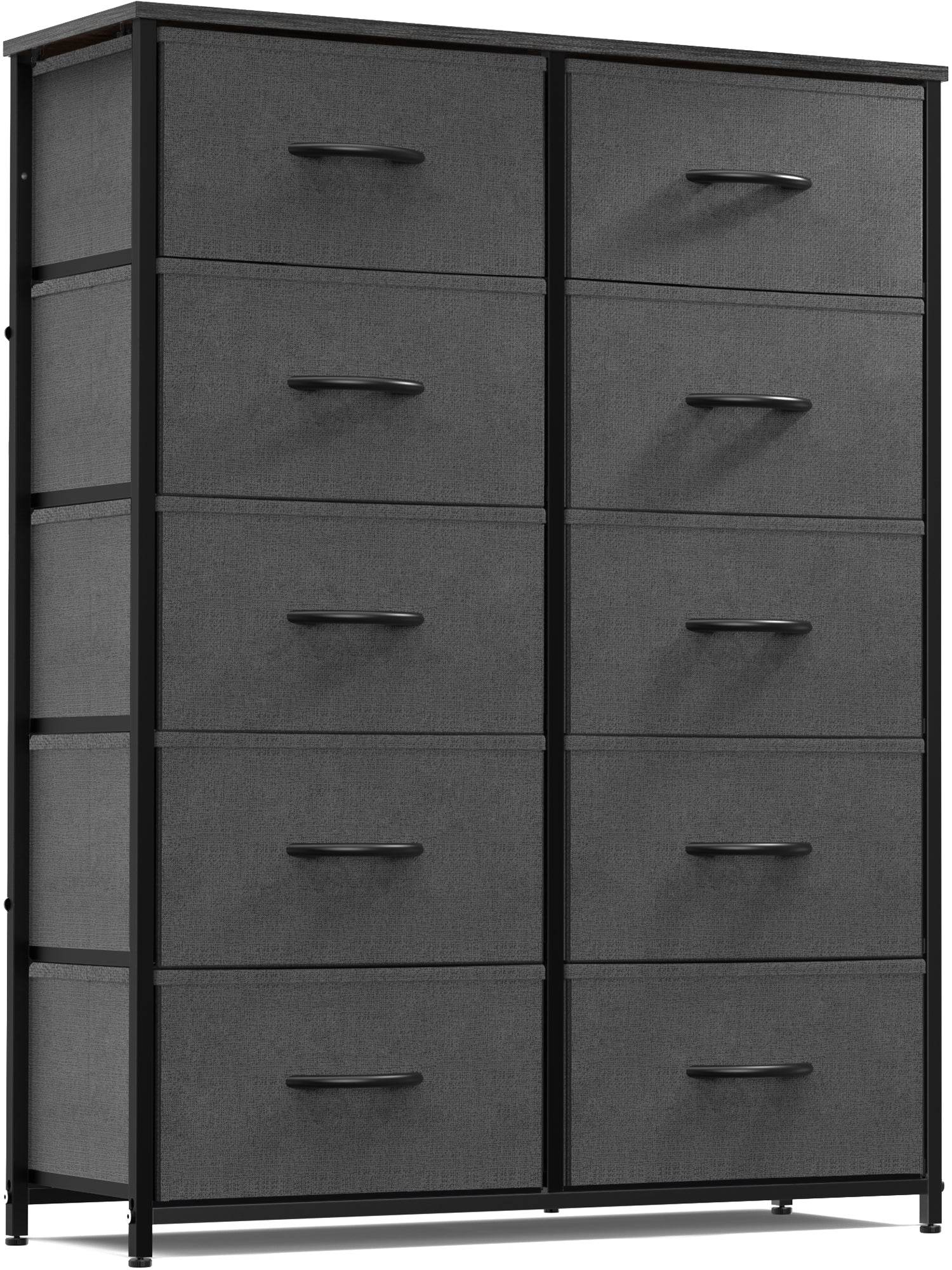 MyDepot Bedroom Dresser Organizer with Drawers 
Grey
SPMD-CAB-10BC-GY