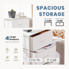 MyDepot Bedroom Dresser Organizer with Drawers
SPACIOUS
STORAGE