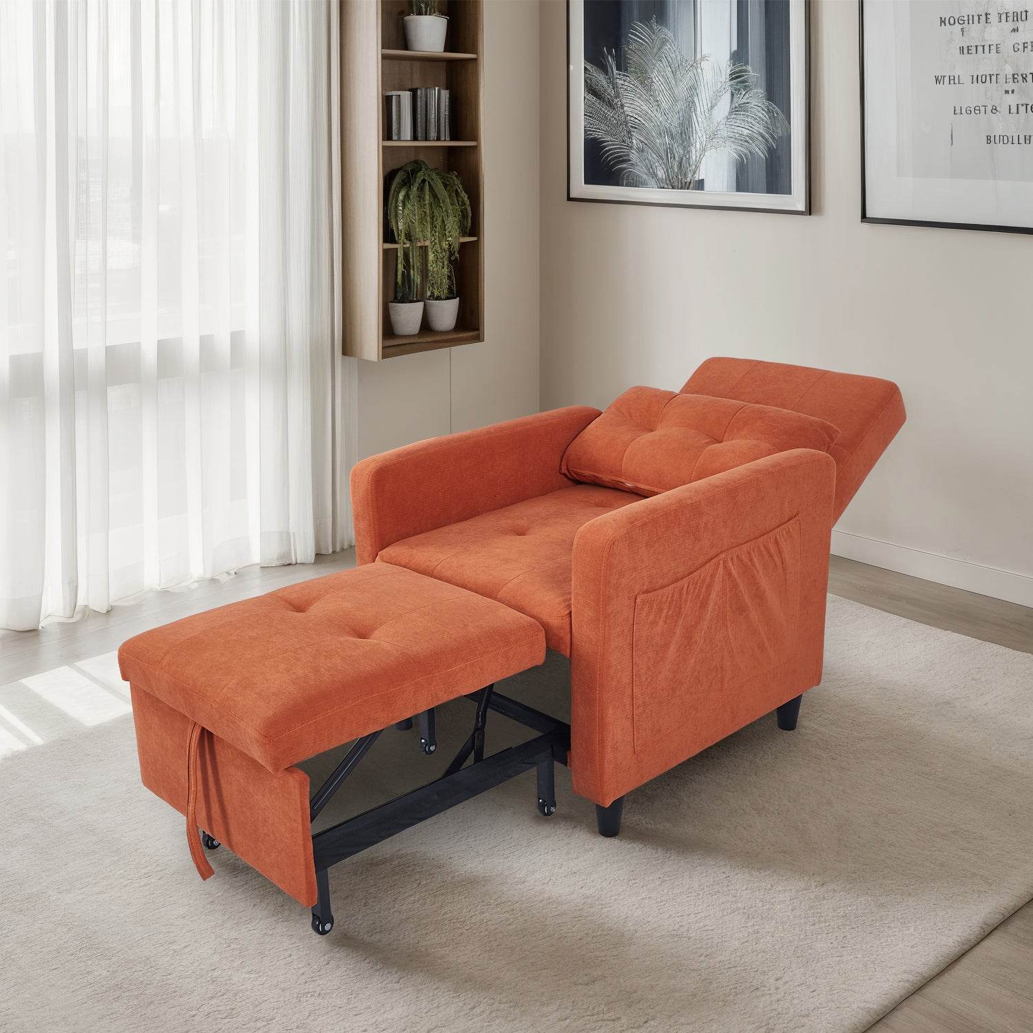 MyDepot Convertible Chair Bed
Orange
SPMD-FC3332-0R