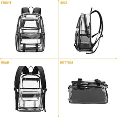 MyDepot Cute Clear Backpack, 
Black
SPMD-X003UAA73D