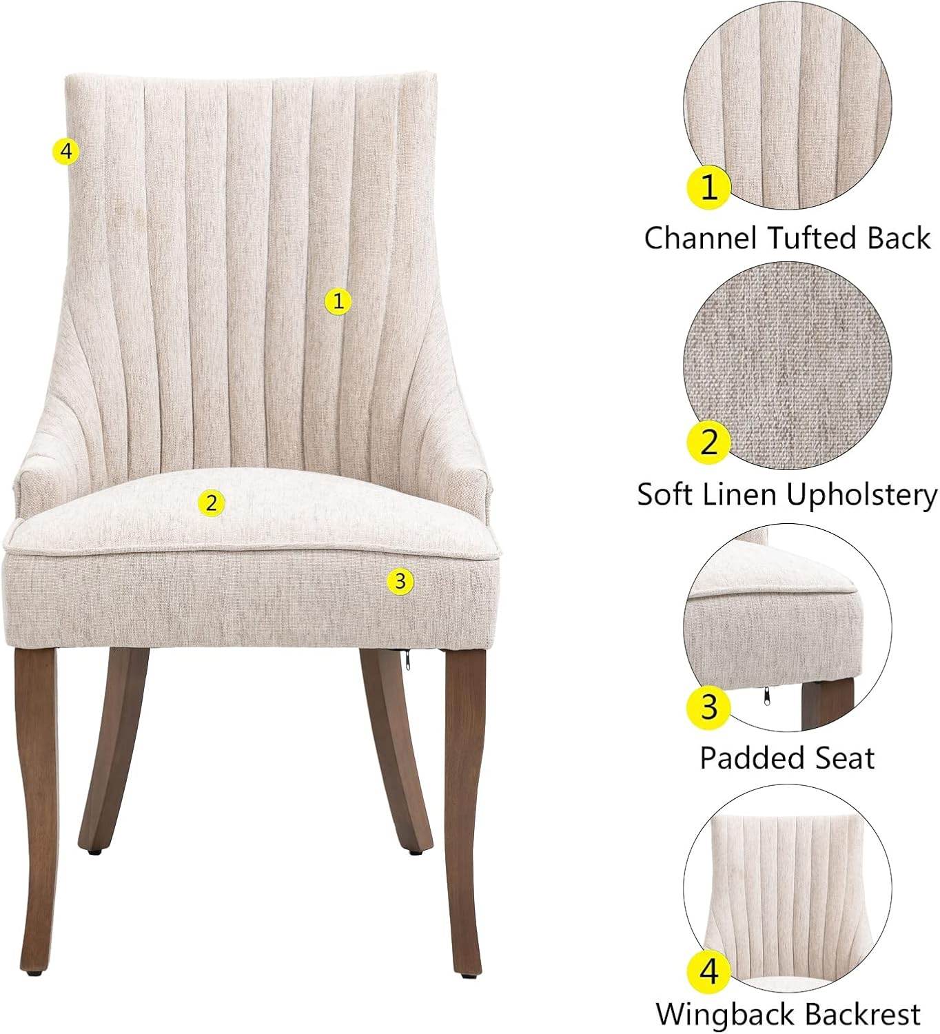 MyDepot Dining Chair 
Beige
SPMD-W308P164680
