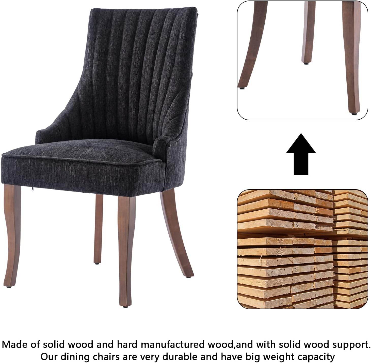 MyDepot Dining Chair 
Made of solid wood and hard manufactured wood,and with solid wood support
Our dining chairs are very durable and have big weight capacity