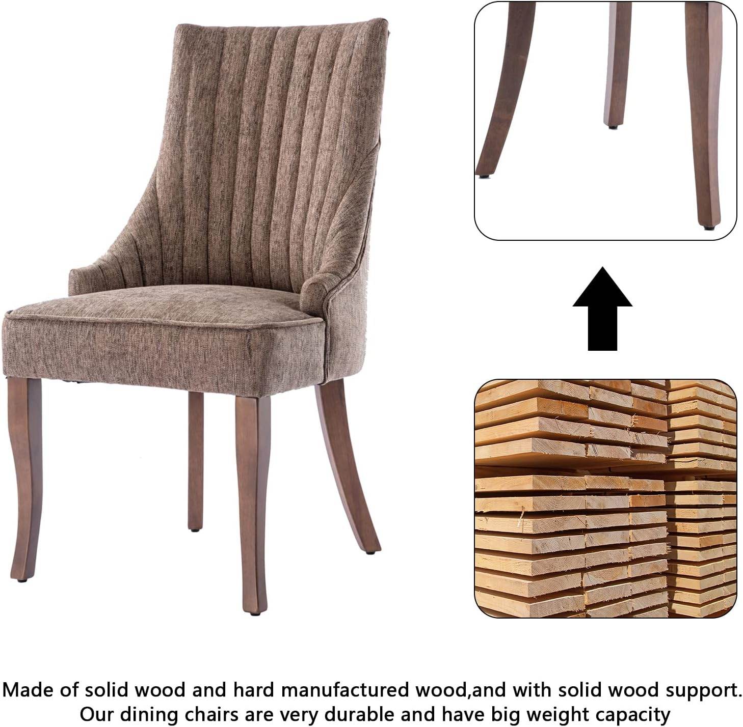 MyDepot Dining Chair 
Made of solid wood and hard manufactured wood,and with solid wood support
Our dining chairs are very durable and have big weight capacity