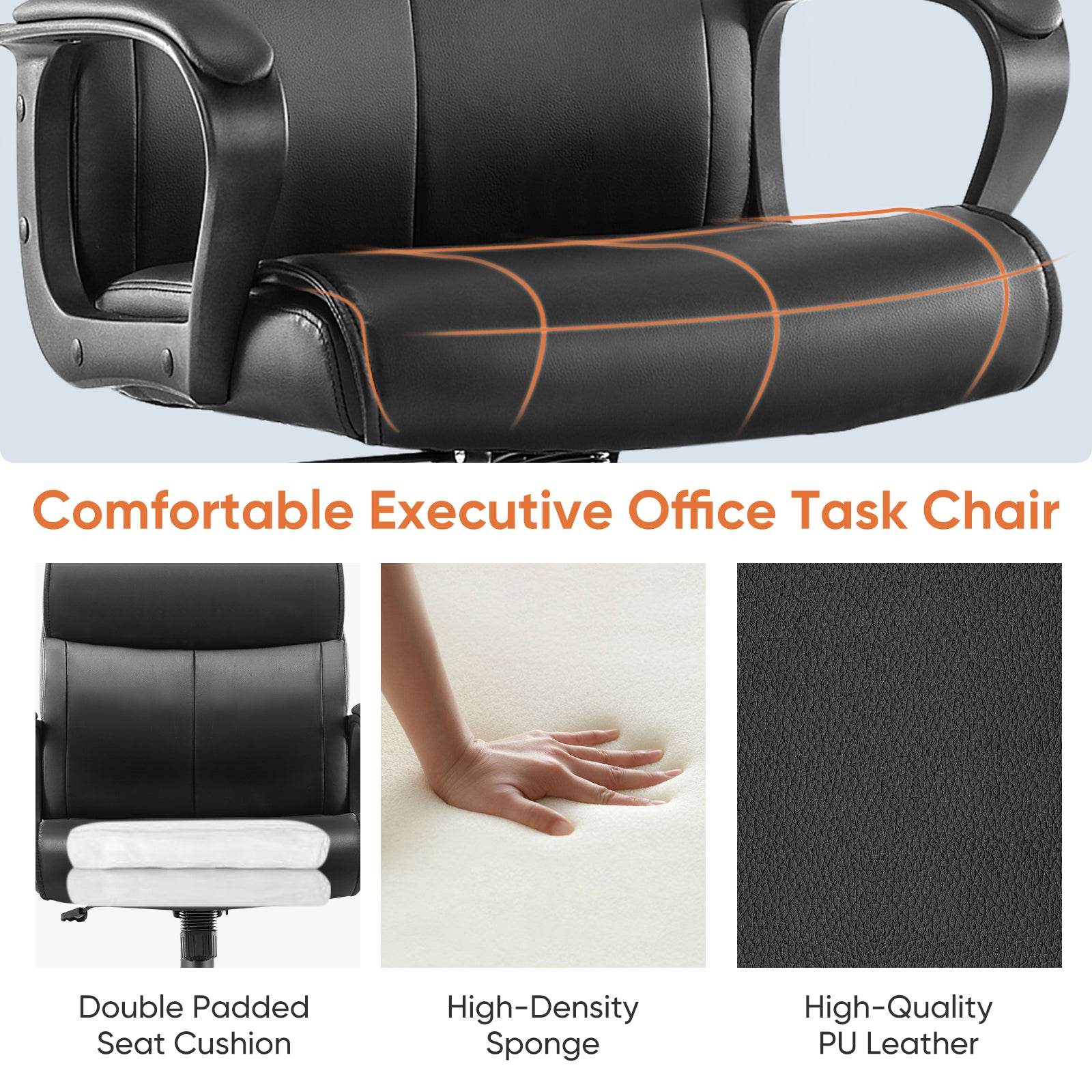 MyDepot M Executive Swivel Task Chair 
Comfortable Executive Offce Task Chair