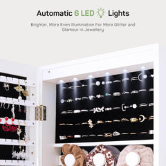 MyDepot  Full-Length Mirror  
Automatic 6 LED Lights