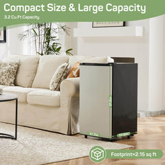 MyDepot Mini Fridge 
Compact Size & Large Capacity