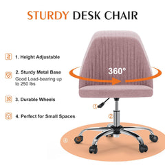 MyDepot Office Armless Desk Chair - 
STURDY DESK CHAIR