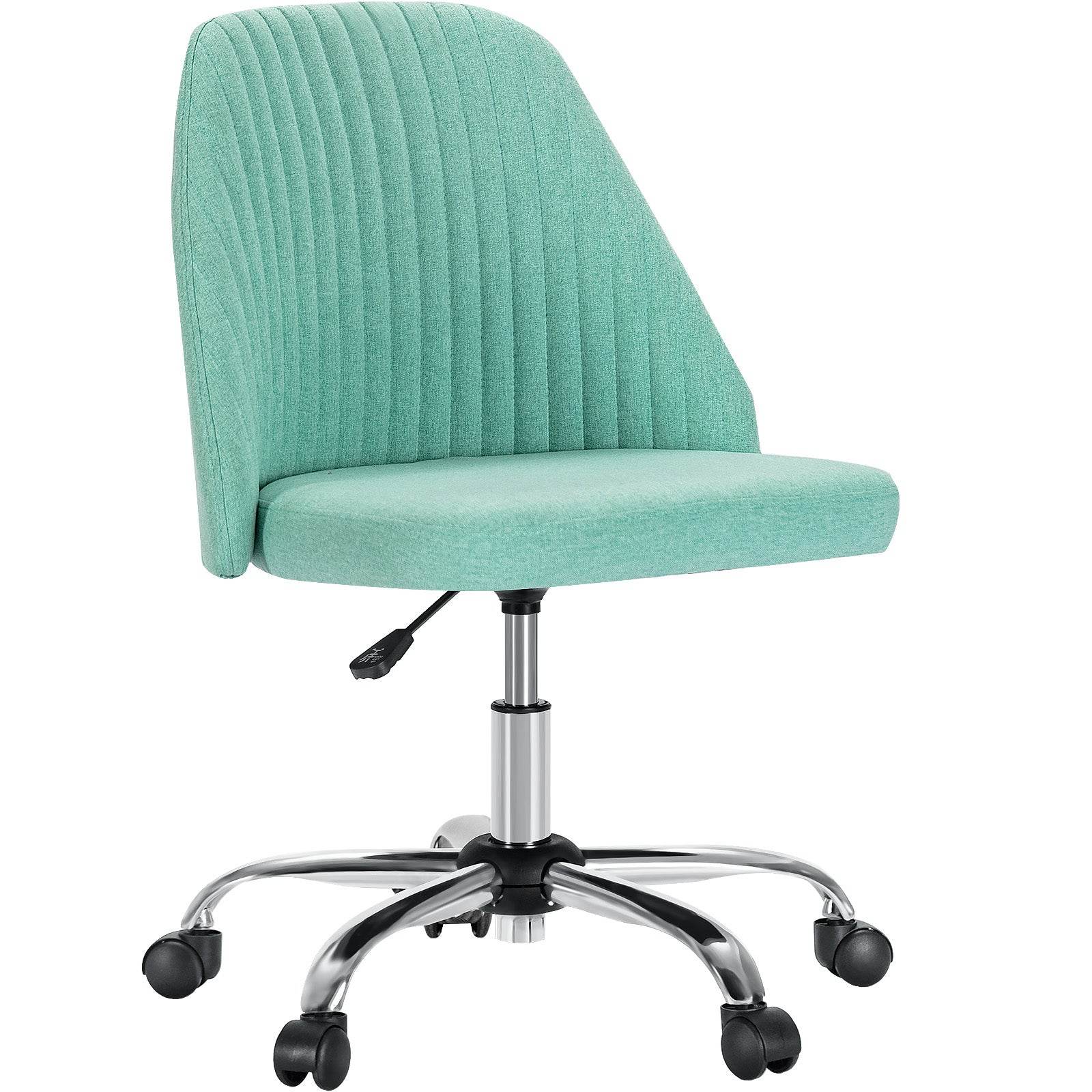 MyDepot Adjustable Rolling Home or Office Armless Desk Chair - My Depot