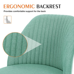 MyDepot Office Armless Desk Chair - 
ERGONOMIC BACKREST