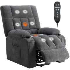 MyDepot Recliner Vibration Massage 
Gray