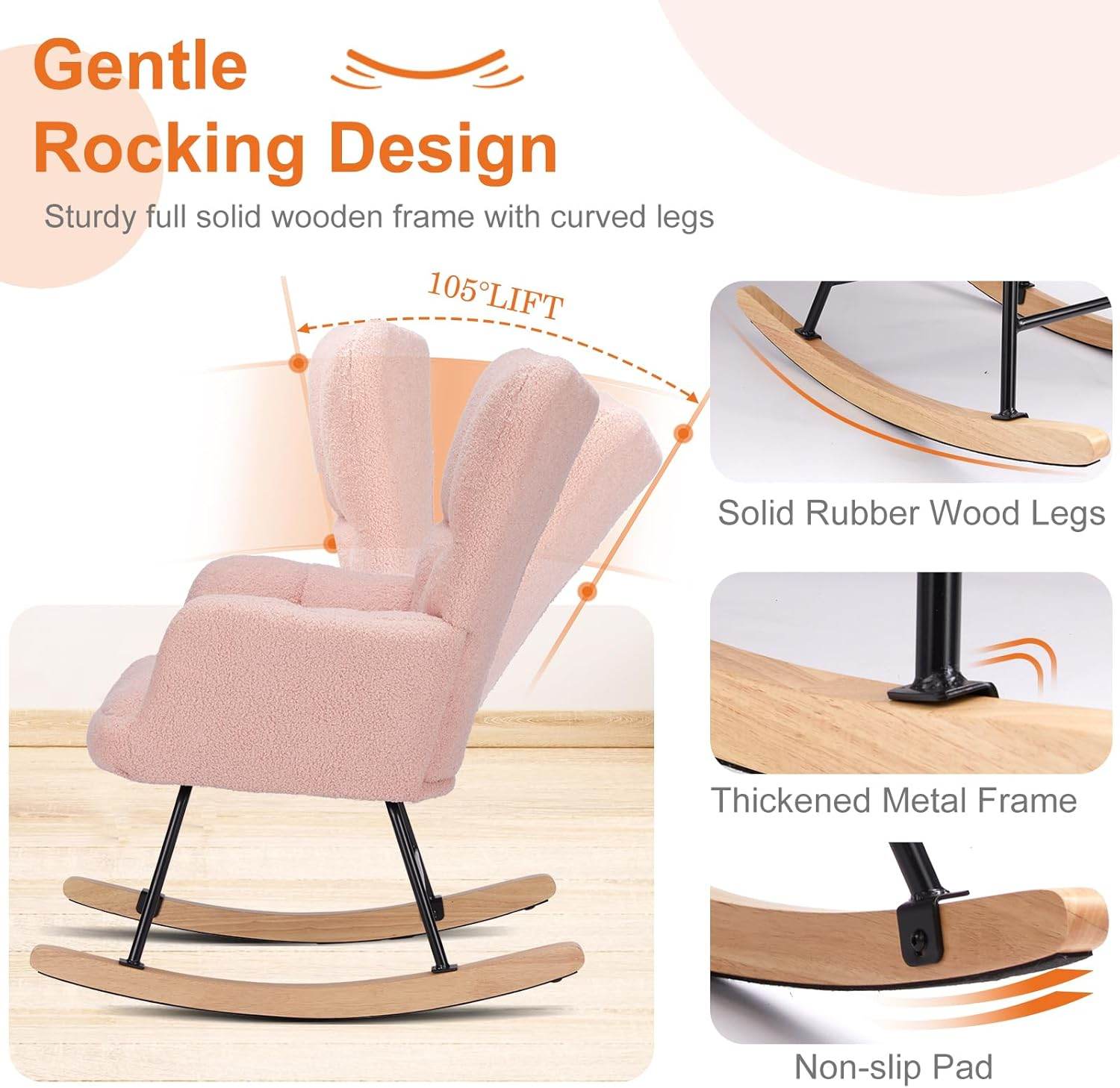 MyDepot Rocking Chair
GentleRocking Design