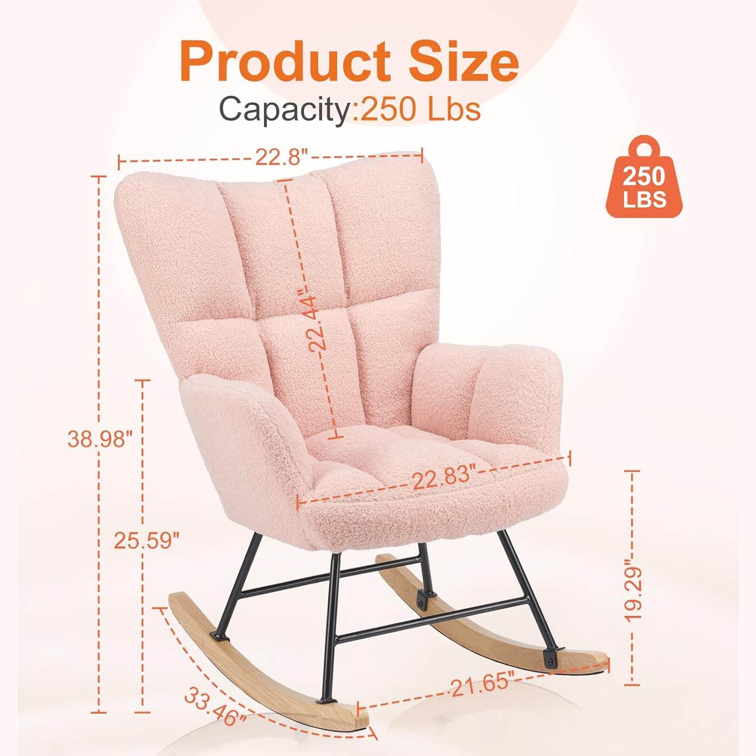 MyDepot Rocking Chair
Product Size