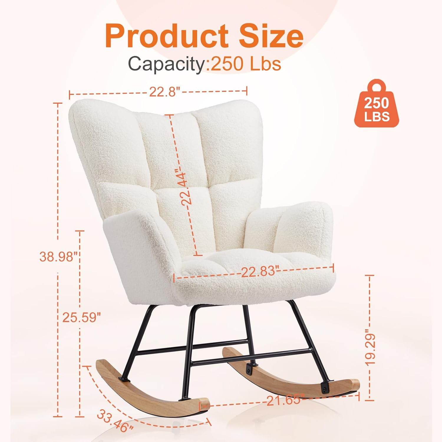 MyDepot Rocking Chair
Product Size