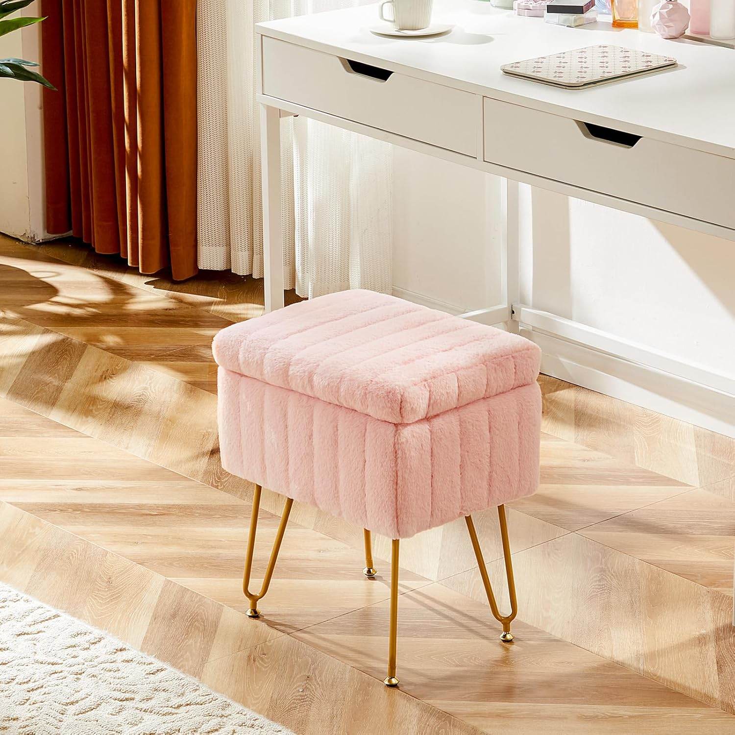 MyDepot Vanity Stool Chair
Pink
SPMD-C-ASM-K253-PK