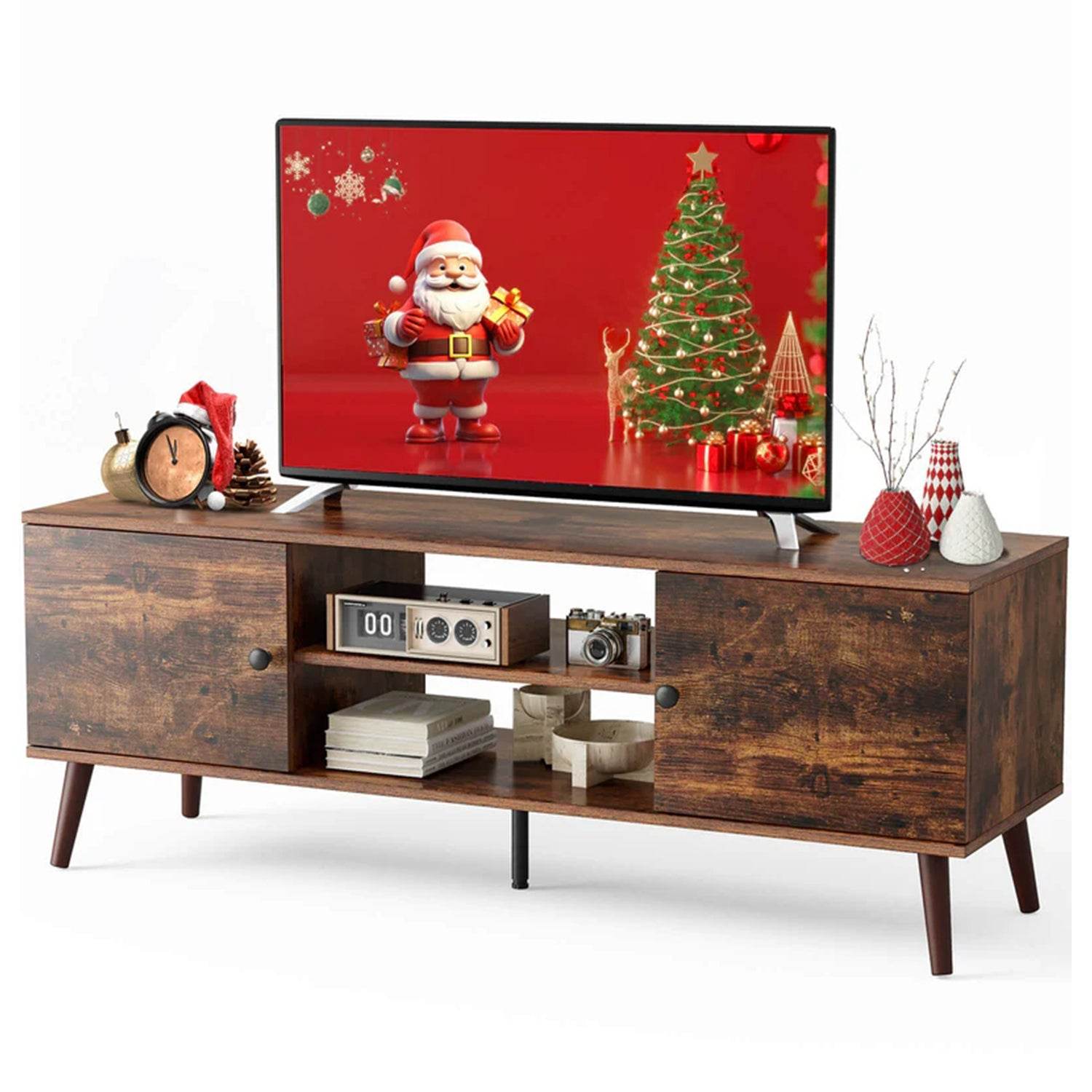 MyDepot Wooden TV Stand 
Brown
SPMD-T-TVS-001-RUST